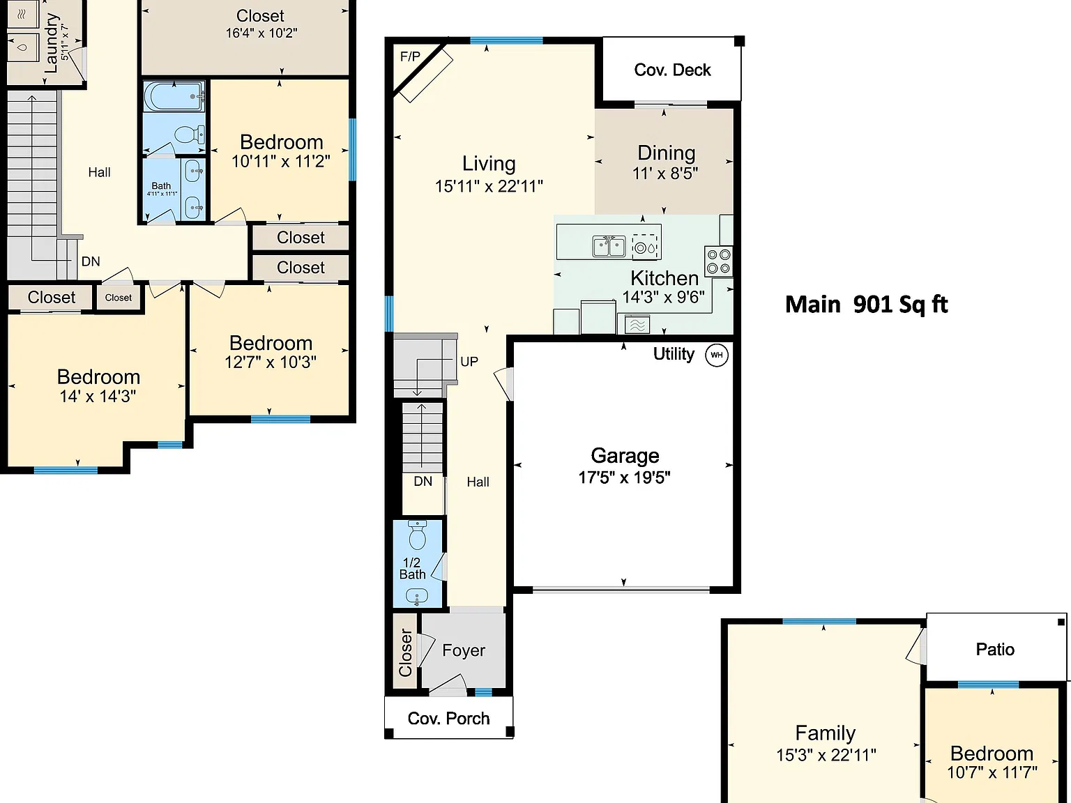 5 bed, 3.5 bath, 3005 sqft, $2,950 — Photo 2