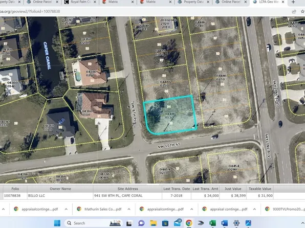 941 SW 8th Pl, Cape Coral, FL 33991