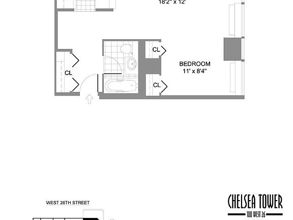 2nd image of 100 W 26th St APT 11D
