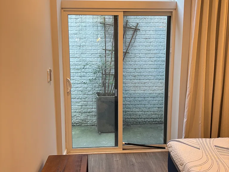 Patio access from both bedrooms