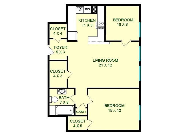 Floor plan Fiat