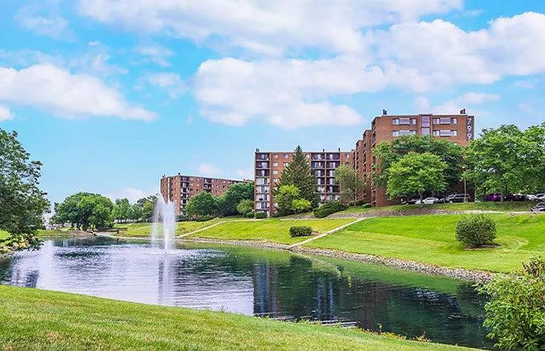 Towers and Pond