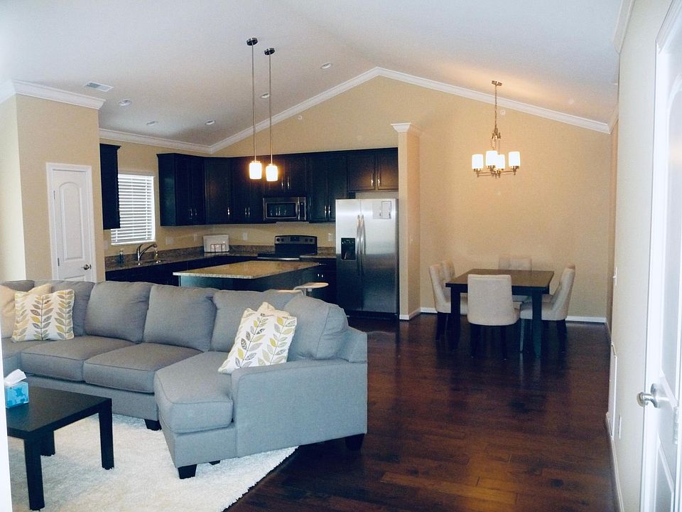 Living Area and Kitchen