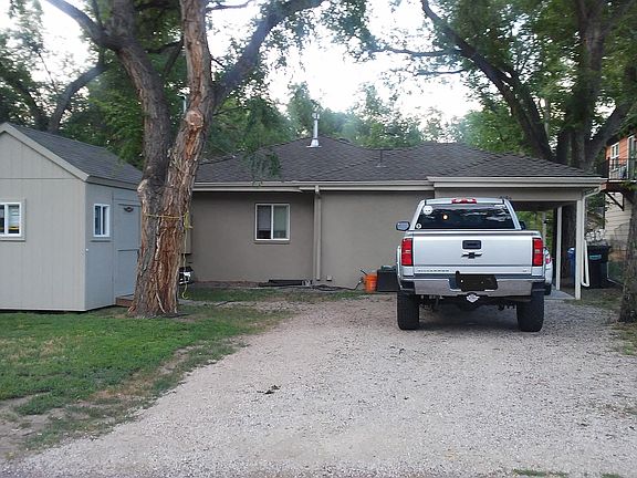 Driveway access and carport