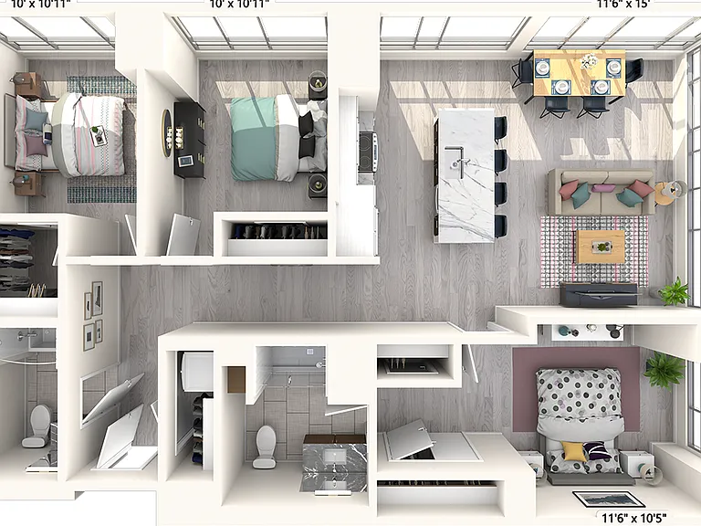 T-F1 floor plan Miscela