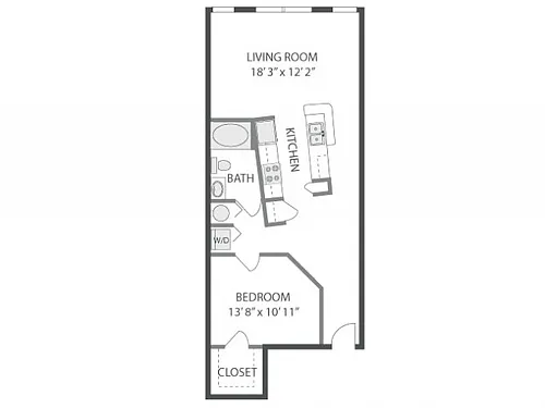 Floor plan A450