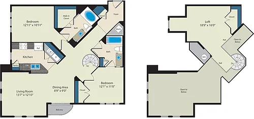 Floor plan The Jefferson