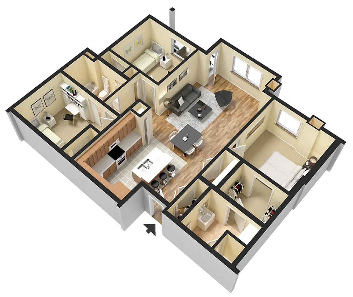 Floor plan E