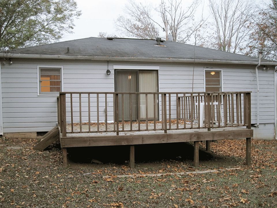 Back Yard with Deck