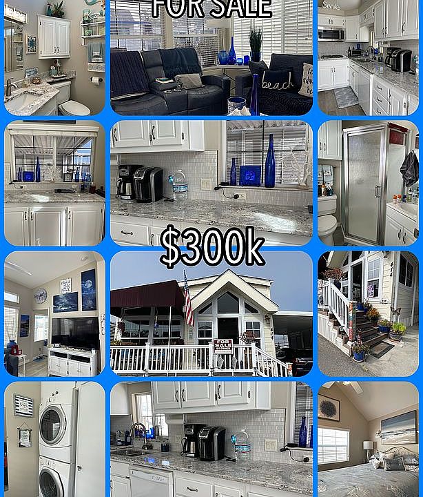 Collage of inside remodel