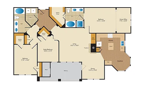 Floor plan C3