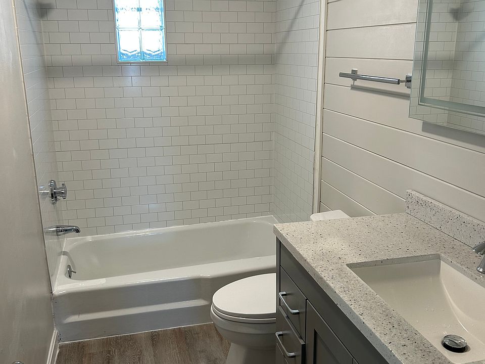 New bath vanity and back lit mirror