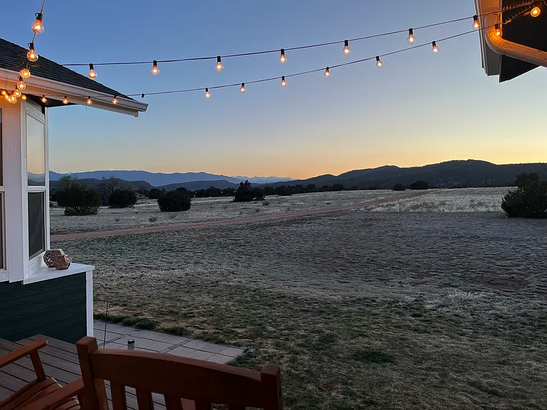 View from front deck
