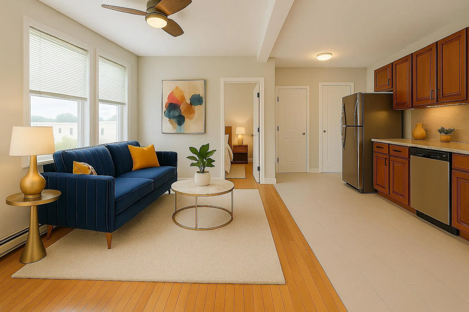 2 bed, 1.0 bath, $2,350 — Photo 3