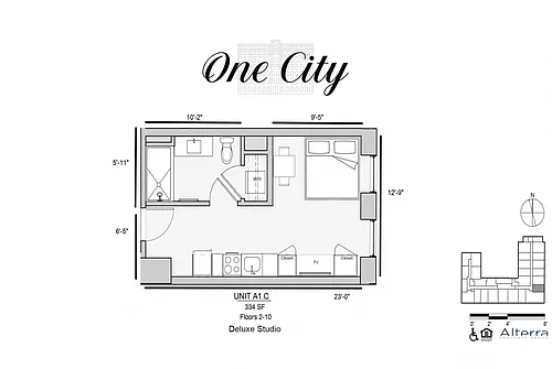 Floor plan Residence - A1.C