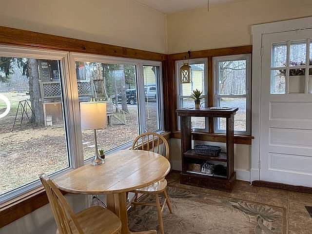Sunroom off of kitchen