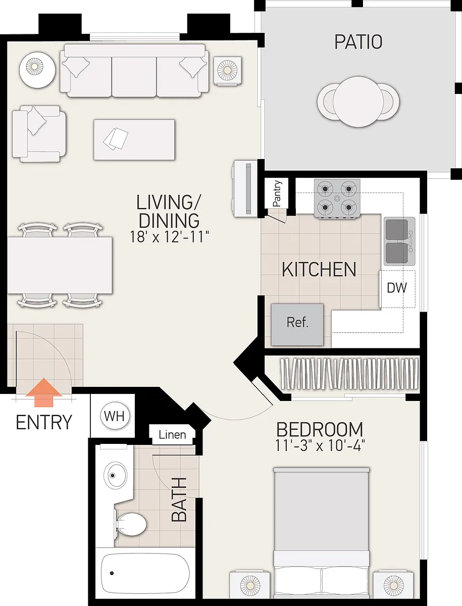 Floor plan Plan A