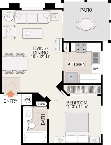Floor plan Plan A