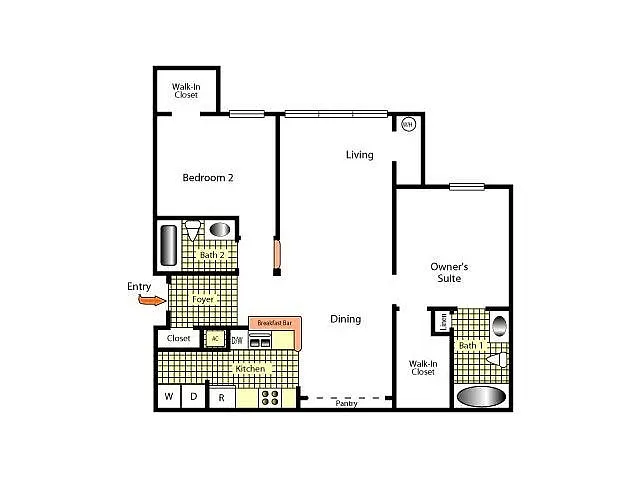 Floor plan Capri - Executive