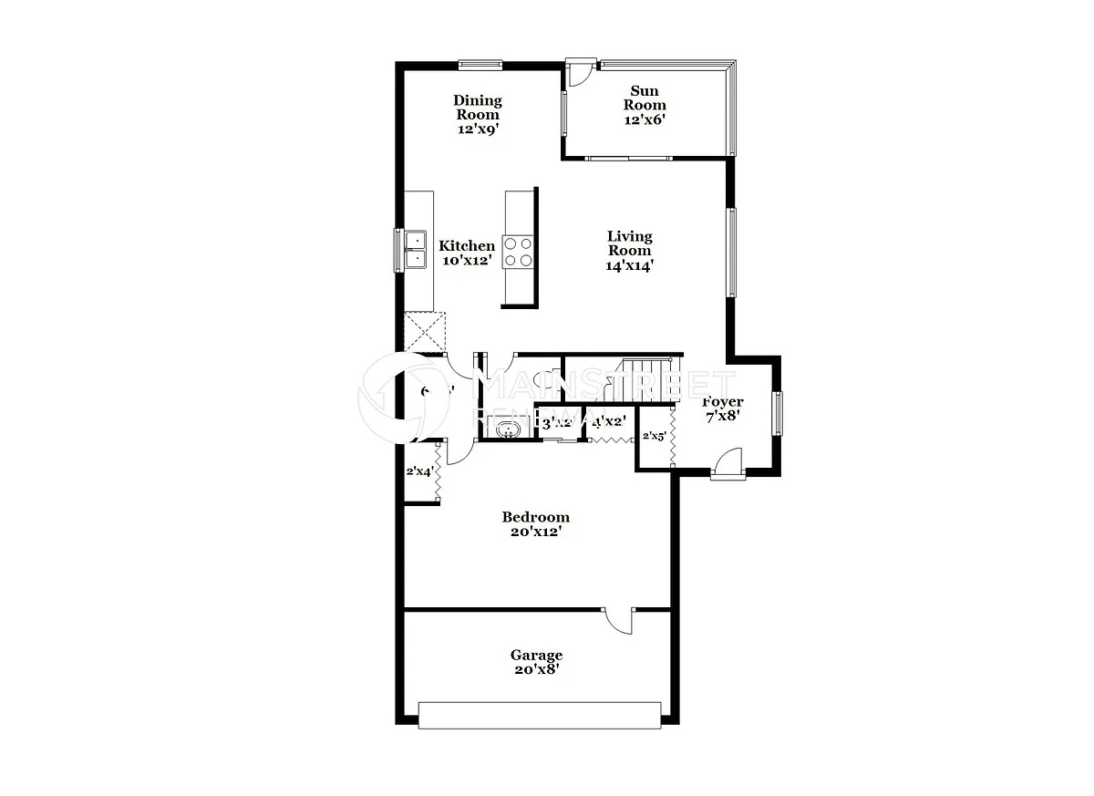 Floor Plan - 2338 Skywind Cir