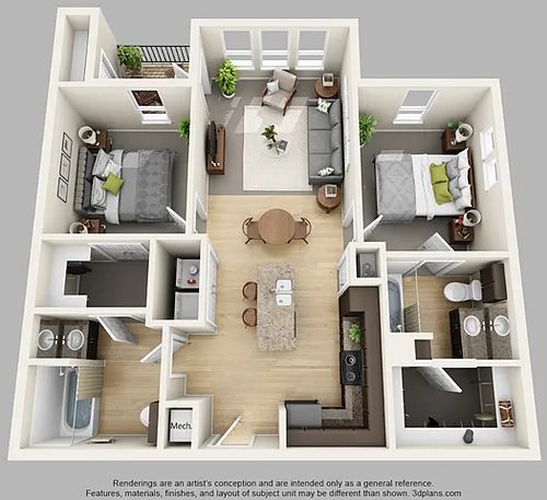Floor plan Beryl