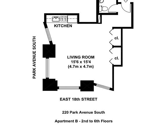 2nd image of 220 Park Ave S #3BB