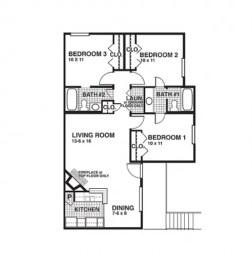 Floor plan C1F