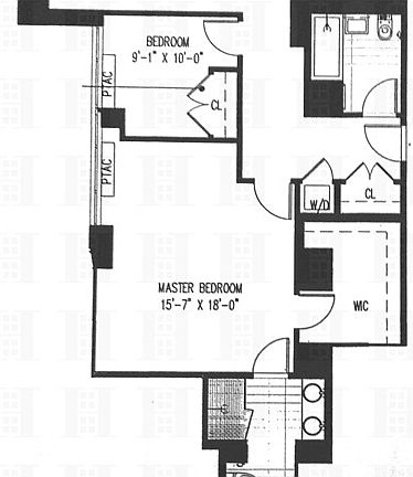 2nd image of 322 W 57th St APT 45F