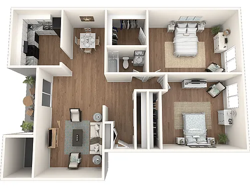 Floor plan 2X1
