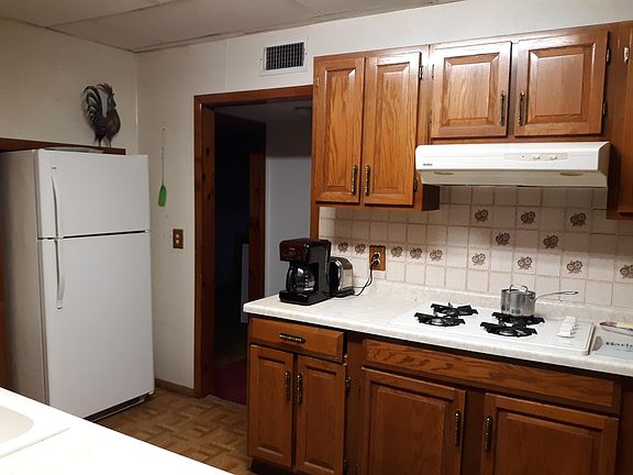 Galley kitchen also has microwave and oven. All kitchen utensils included.