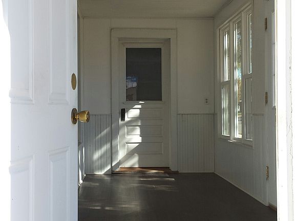 enclosed back porch