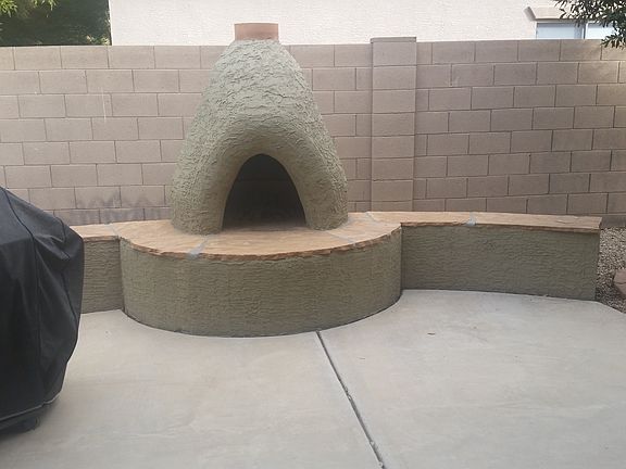 Outdoor Fireplace