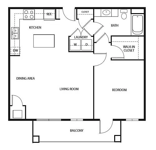 Floor plan Oak
