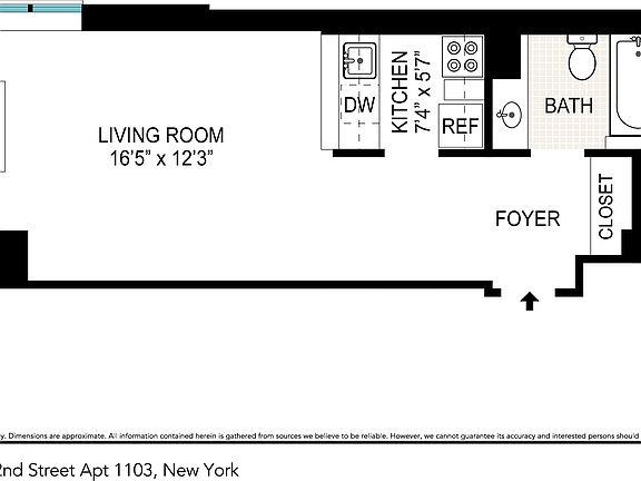 2nd image of 300 E 62nd St APT 1103
