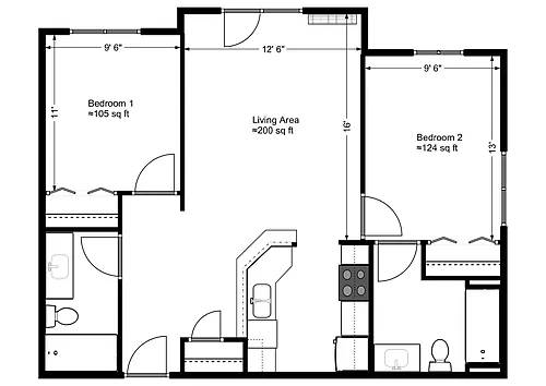 Floor plan A2