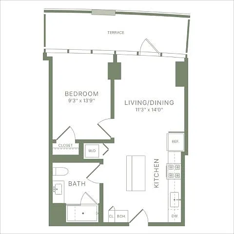 Floor plan A18