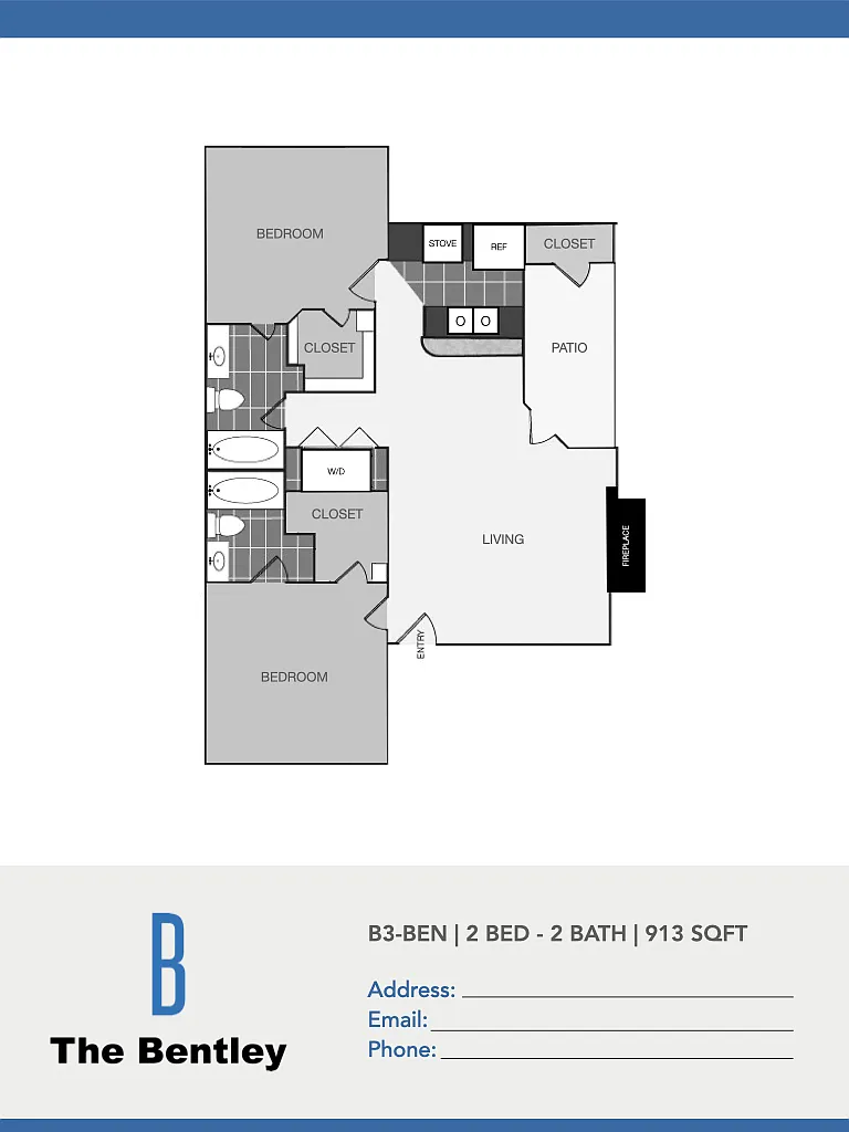 Floor plan B3