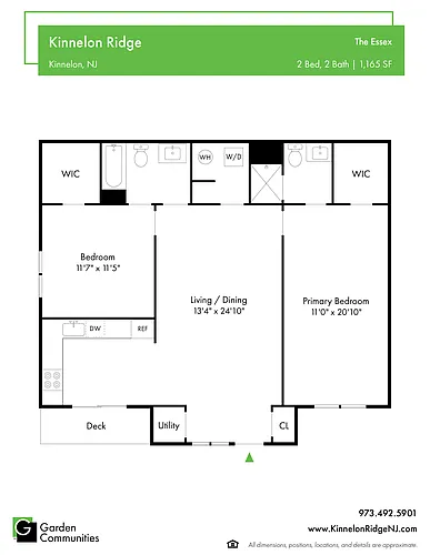 Floor plan $2.33/sq.ft. - The Essex