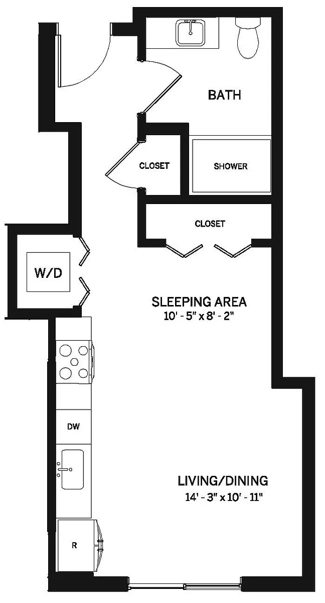 Floor plan E1