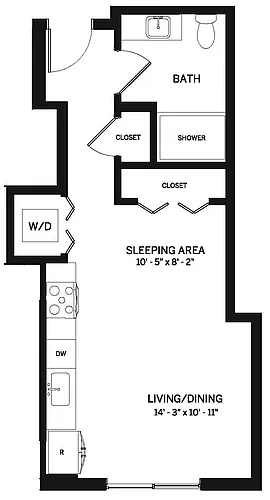 Floor plan E1