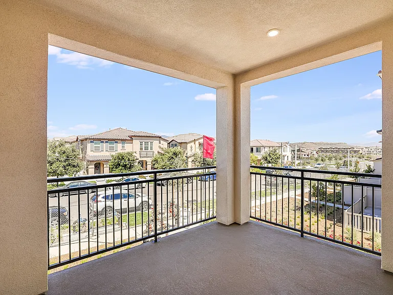 Extra large balcony to pull in the fresh breeze.