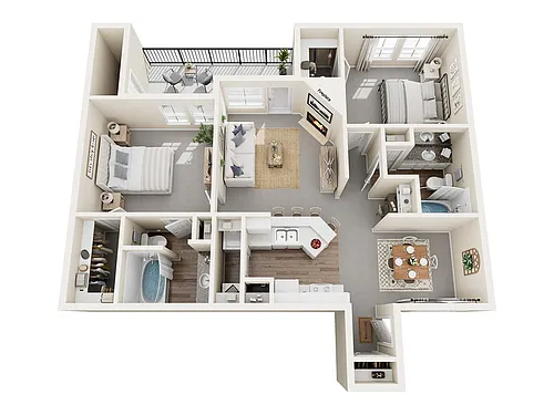 Floor plan Matisse B