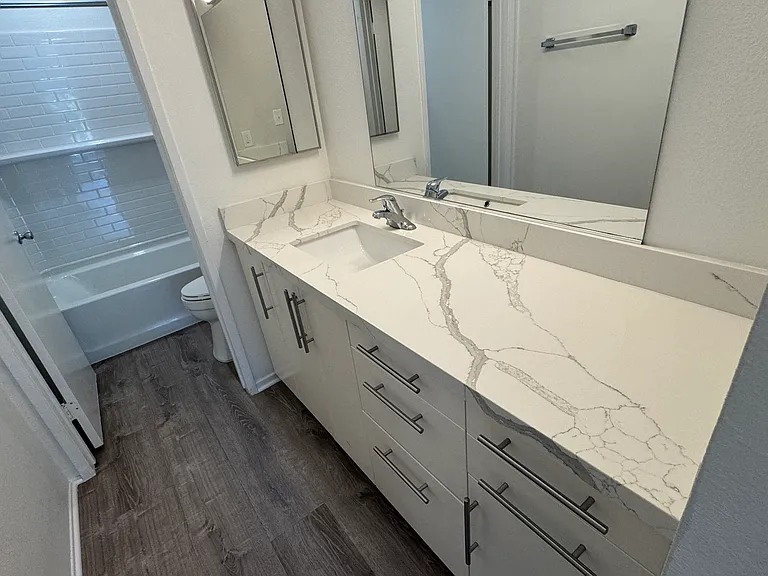Bathroom and Bathroom Vanity