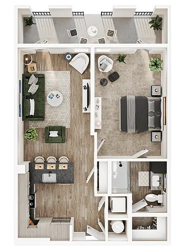 Floor plan A8