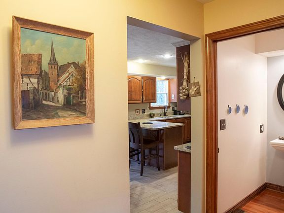 Half bath on main level.