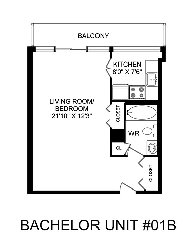 Floor plan Bachelor