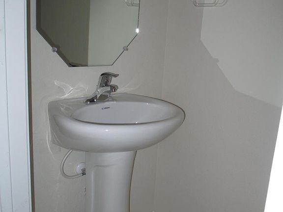 Half bath off the living room.