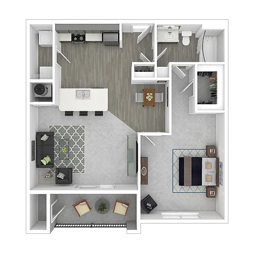 Floor plan A2 Cavalier