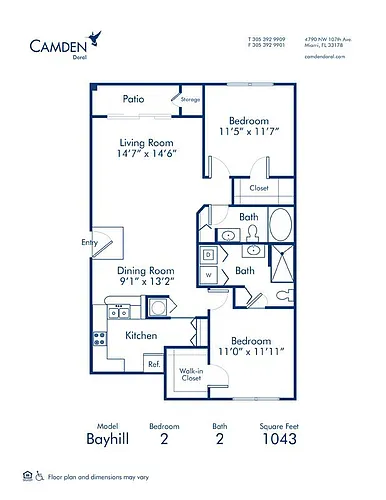 Floor plan Bayhill