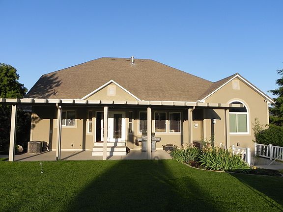Back side of home